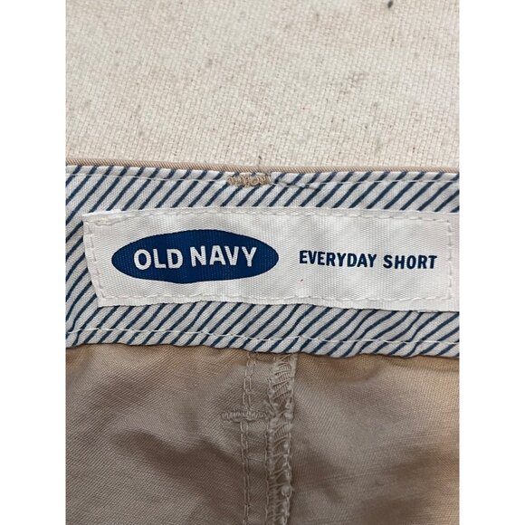 Old Navy Women's Everyday Shorts Size 6 Tan Cotton Blend Summer - Picture 10 of 13
